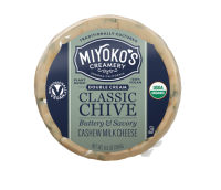 Miyoko's Double Cream Chive Vegan Cheese Wheel