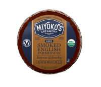 Miyoko's Smoked English Farmhouse Vegan Cheese Wheel