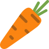 vegan cheese base ingredient carrot icon